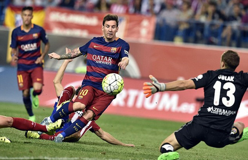 Niềm cảm hứng Lionel Messi giúp Barca chiến thắng